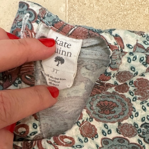 Kate Quinn Organics Floral Patterned mommy and me dresses - Picture 7 of 7